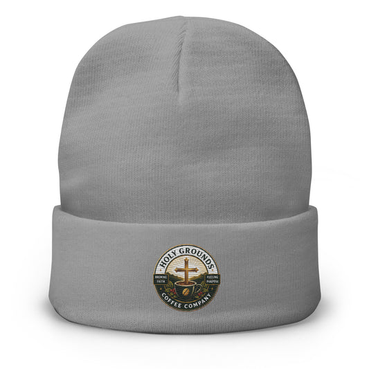 Embroidered Beanie